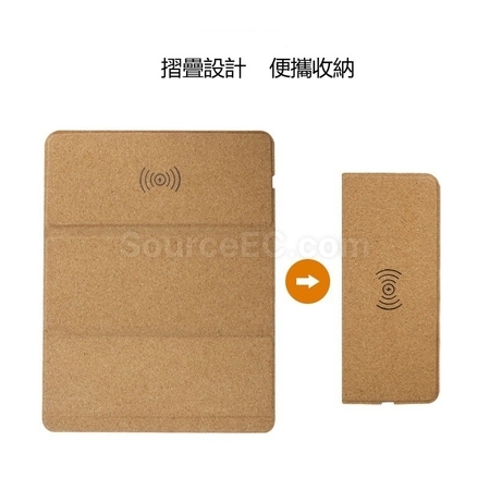 Customization Environmentally Friendly Cork Wireless Charger Mouse Pad Corporate Gifts