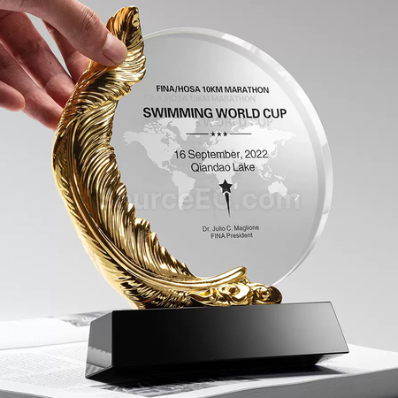 Customization Metal Crystal Trophy Corporate Gifts
