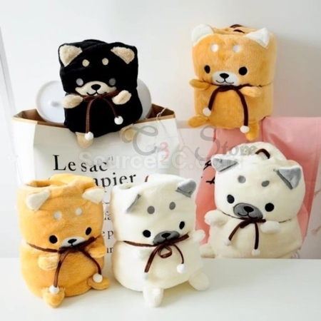 Customization Shiba Inu Blanket Corporate Gifts