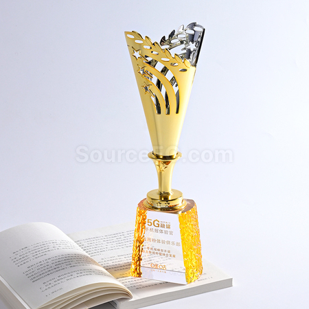 Customization Metal Crystal Trophy Corporate Gifts