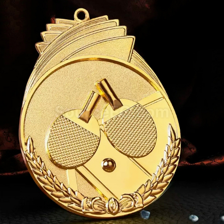 Table Tennis Metal Medal