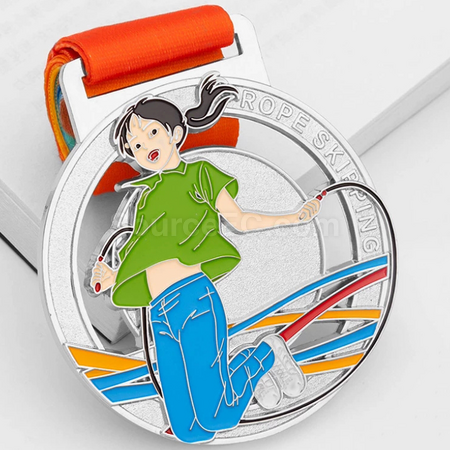 Customization Rope Skipping Metal Medal Corporate Gifts