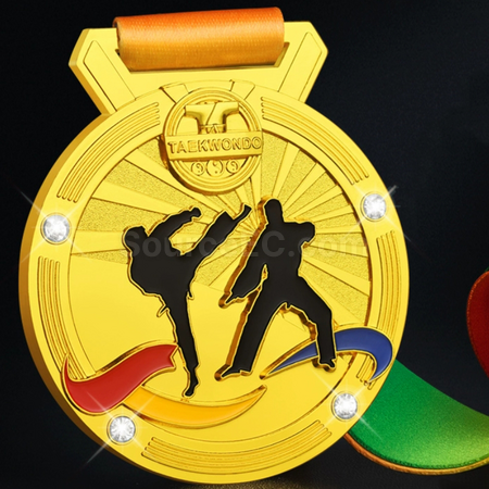 Customization Taekwondo Metal Medal Corporate Gifts
