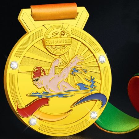 Customization Swimming Metal Medal Corporate Gifts