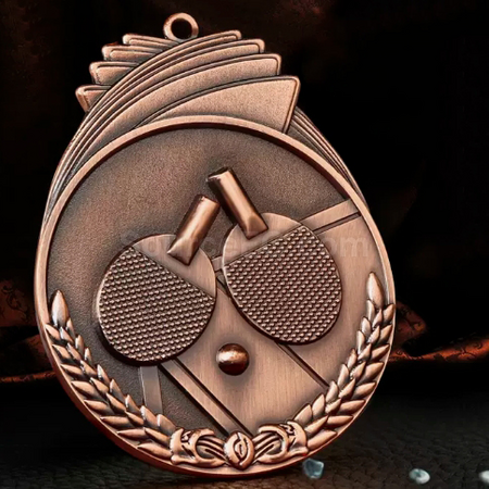 Customization Table Tennis Metal Medal Corporate Gifts