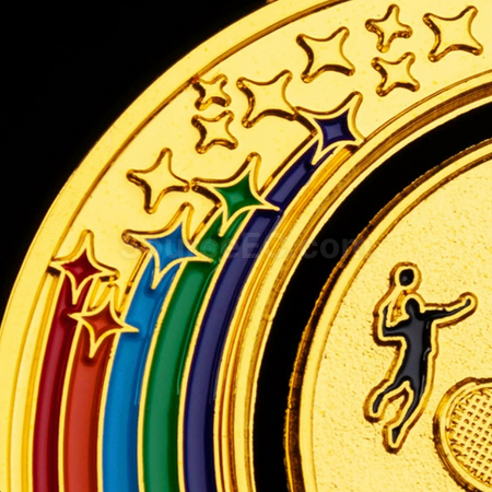 Customization Badminton Metal Medal Corporate Gifts