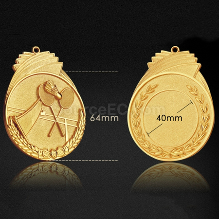 Customization Badminton Metal Medal Corporate Gifts