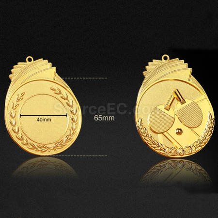 Customization Table Tennis Metal Medal Corporate Gifts