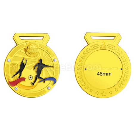 Customization Football Metal Medal Corporate Gifts