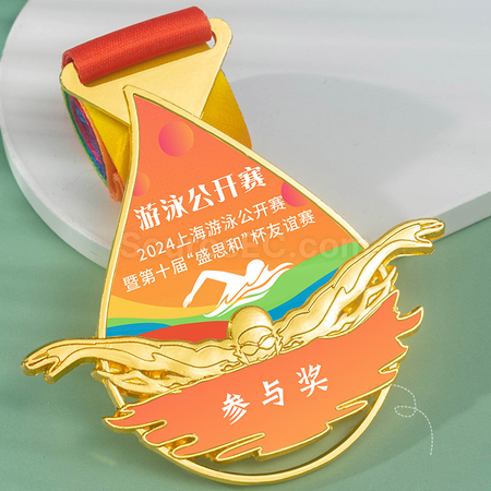 Customization Swimming Metal Medal Corporate Gifts