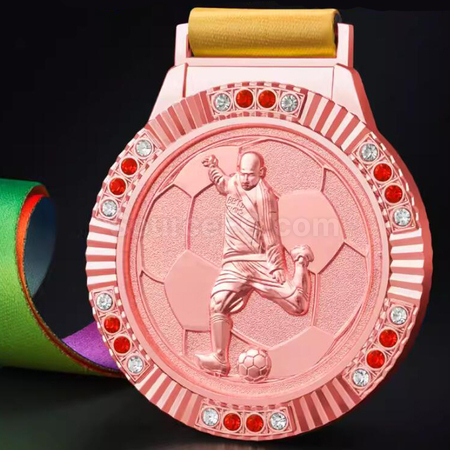 Customization Football Metal Medal Corporate Gifts