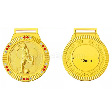 Customization Football Metal Medal Corporate Gifts