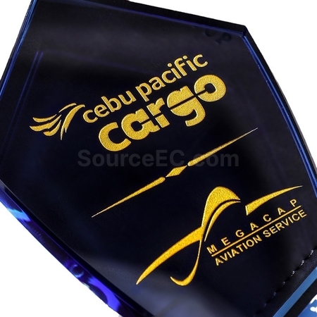 Customization Shield Crystal Trophy Corporate Gifts