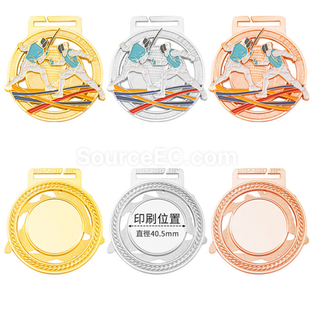 Customization Fencing Medal Corporate Gifts