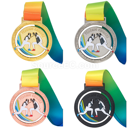 Customization Fencing Medal Corporate Gifts