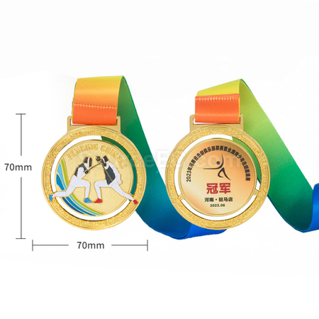 Customization Fencing Medal Corporate Gifts