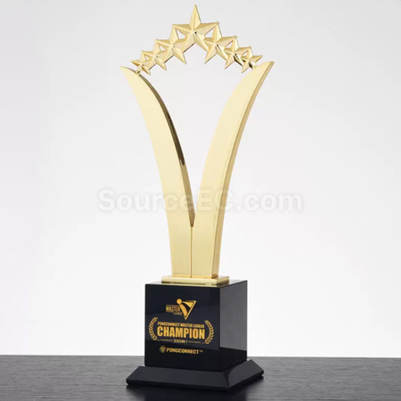 Customization Metal Crystal Trophy Corporate Gifts