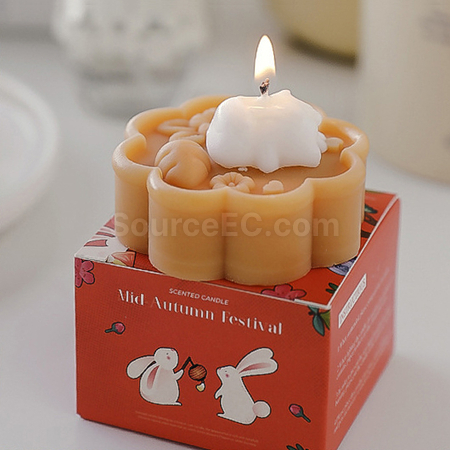 Customization Mid-autumn Mooncake Scented Candle Gift Set Corporate Gifts