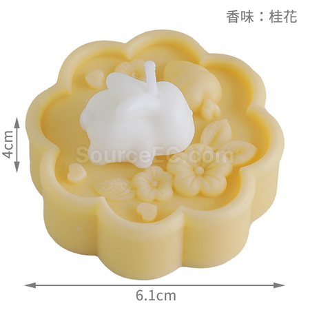 Customization Mid-autumn Mooncake Scented Candle Gift Set Corporate Gifts