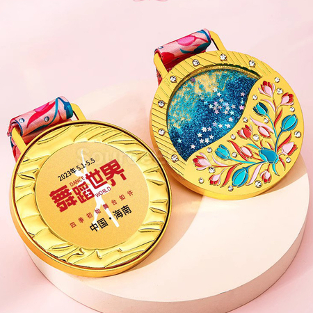 Customization Blossoms Medal Corporate Gifts