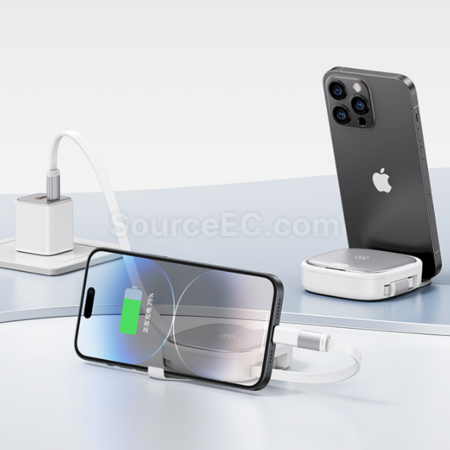 Customization Multi functional telescopic cable with built-in storage box Corporate Gifts