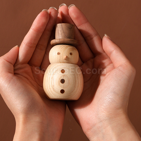 Customization Snow Man Aroma Wood Corporate Gifts