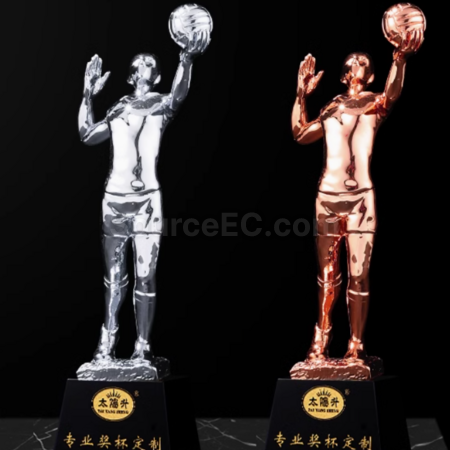 Customization Volleyball Trophy Corporate Gifts