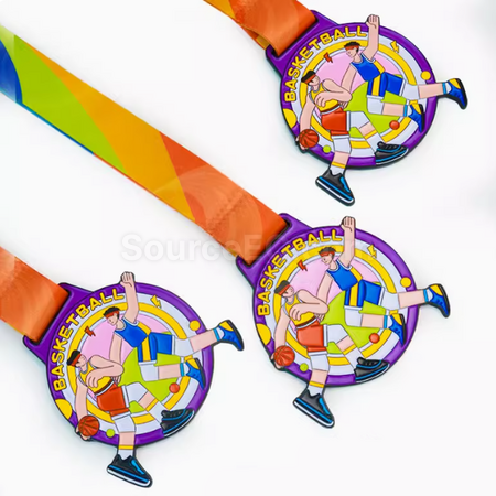 Customization Basketball Metal Medal Corporate Gifts
