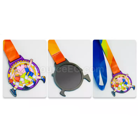 Customization Basketball Metal Medal Corporate Gifts