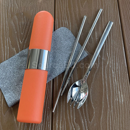 Customization 2 in 1 Tableware with Tube Corporate Gifts