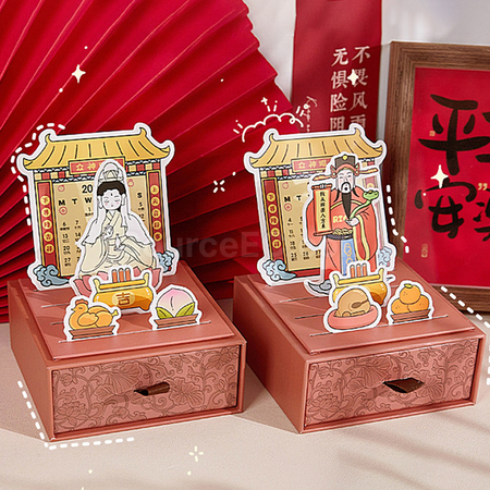 Fairy Drawer Desk Calendar