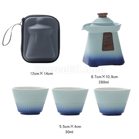 Customization Travel Kung Fu Tea Set Corporate Gifts
