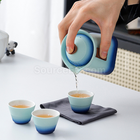 Customization Travel Kung Fu Tea Set Corporate Gifts