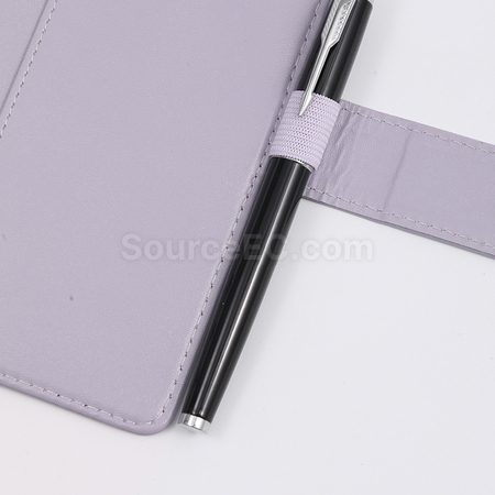 Customization A6 Macaron Folder Notebook Cash Saving Notebook Corporate Gifts