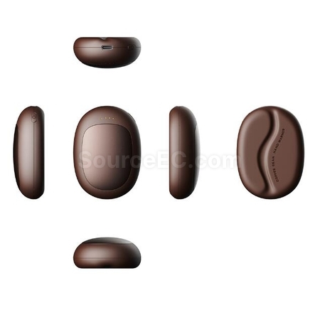 Customization USB Rechargeable Coffee Bean Hand Warmer Corporate Gifts