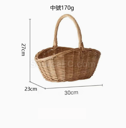 Customization Hand woven hand-held basket Corporate Gifts