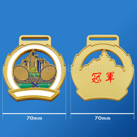 Customization Tennis medals Corporate Gifts