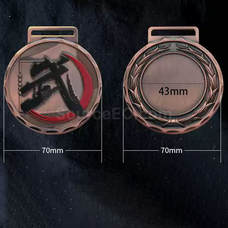 Customization Martial Arts Medals Corporate Gifts