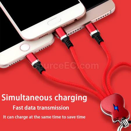 Customization Three In One Data Cable Corporate Gifts