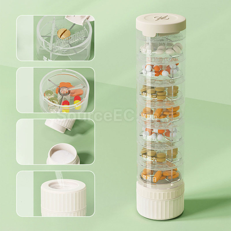 Customization  Pill Box with Pill Cutter Corporate Gifts