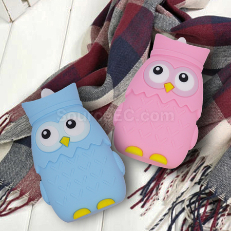 Customization Customized-shape Owl Sillicon Hot Water Bag Corporate Gifts