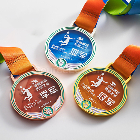 Badminton medals