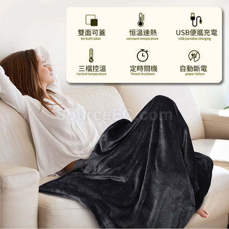 Customization USB Charge Washable Shawl Blanket Corporate Gifts