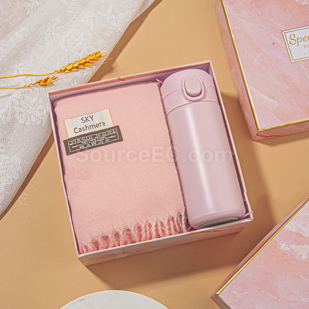 Customization Scarf+Thermos Suit Corporate Gifts