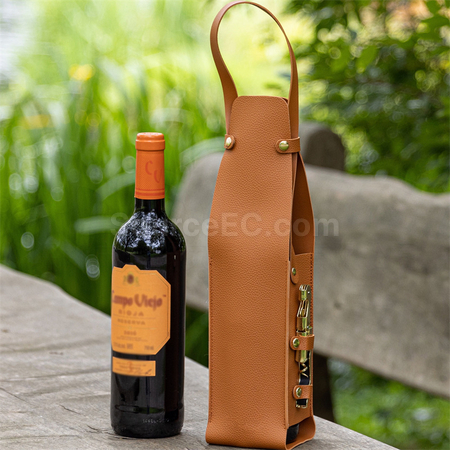 Customization PU Wine Bag Corporate Gifts