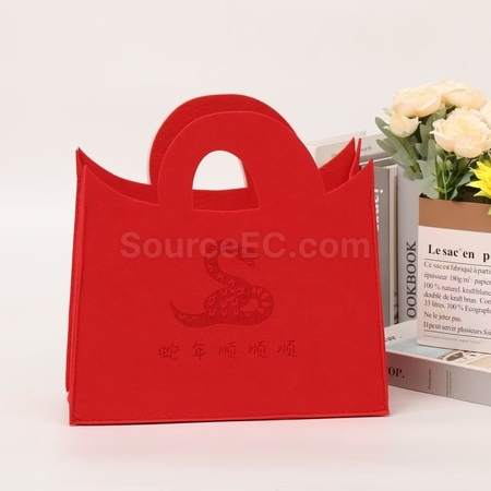 Customization Snake Felt Bag Corporate Gifts