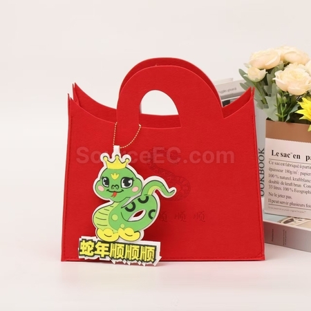Customization Snake Felt Bag Corporate Gifts