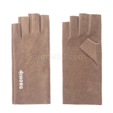Customization Velvet Half Finger Gloves Corporate Gifts