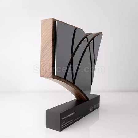 Customization Solid Wood Trophy Corporate Gifts