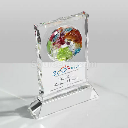 Customization Glass Crystal Trophy Corporate Gifts
